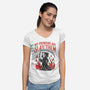 My Pronouns Are Slay Them-Womens-V-Neck-Tee-RoboMega