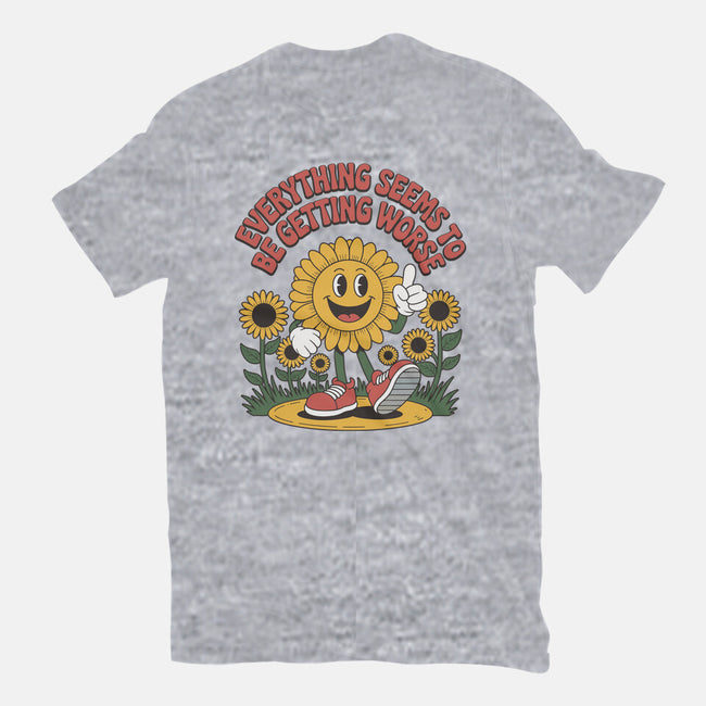 Everything Seems To Be Getting Worse-Womens-Fitted-Tee-RoboMega