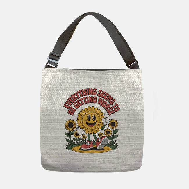 Everything Seems To Be Getting Worse-None-Adjustable Tote-Bag-RoboMega