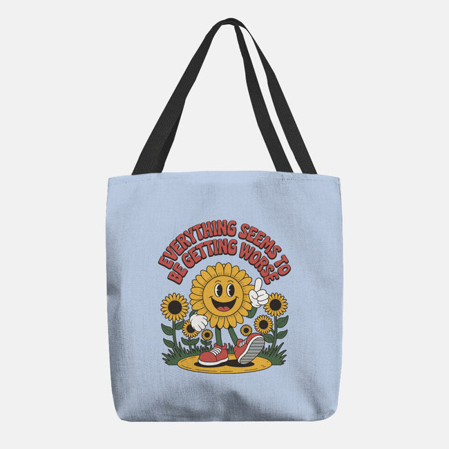 Everything Seems To Be Getting Worse-None-Basic Tote-Bag-RoboMega