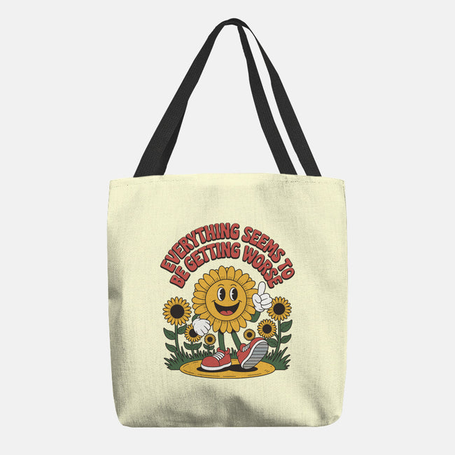 Everything Seems To Be Getting Worse-None-Basic Tote-Bag-RoboMega