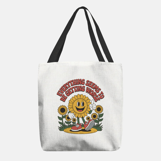 Everything Seems To Be Getting Worse-None-Basic Tote-Bag-RoboMega