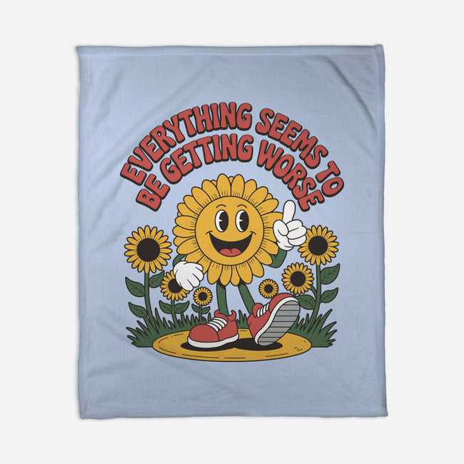 Everything Seems To Be Getting Worse-None-Fleece-Blanket-RoboMega