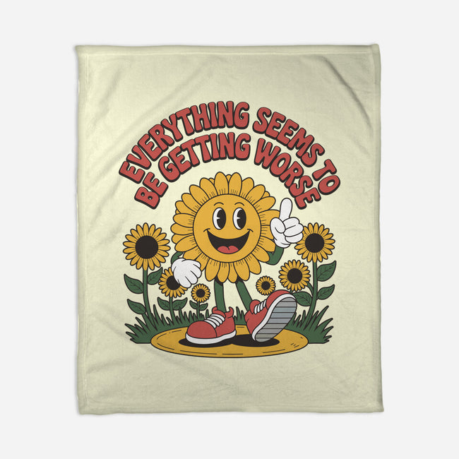 Everything Seems To Be Getting Worse-None-Fleece-Blanket-RoboMega