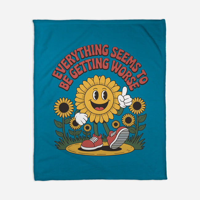 Everything Seems To Be Getting Worse-None-Fleece-Blanket-RoboMega
