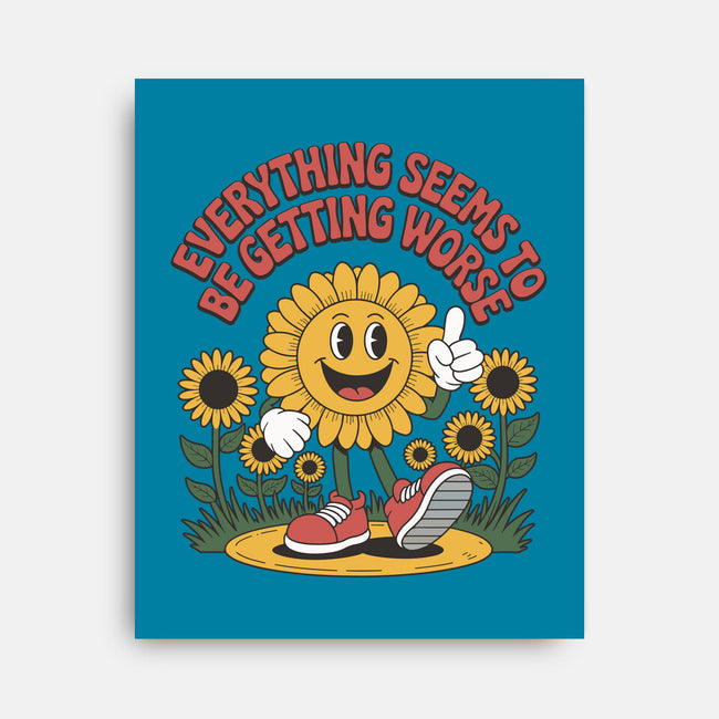 Everything Seems To Be Getting Worse-None-Stretched-Canvas-RoboMega