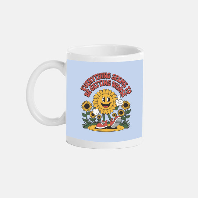 Everything Seems To Be Getting Worse-None-Mug-Drinkware-RoboMega