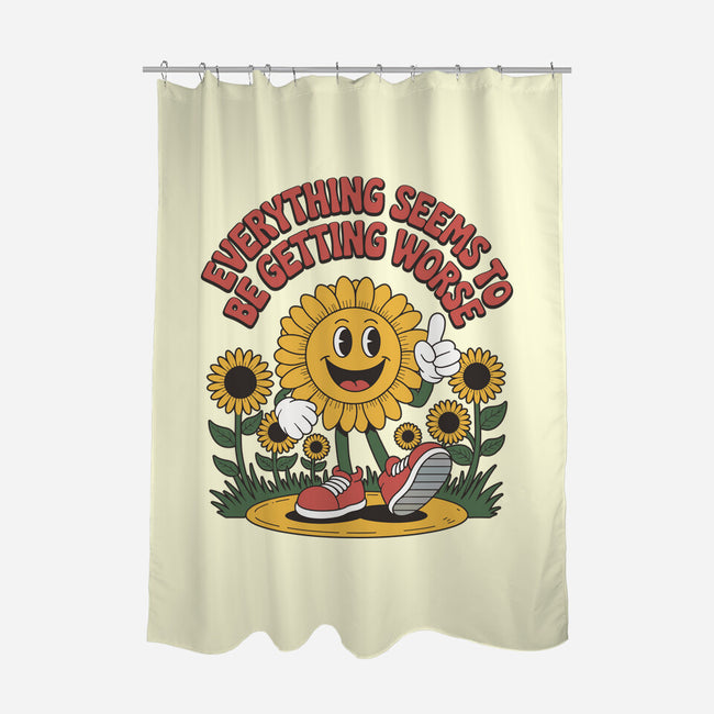 Everything Seems To Be Getting Worse-None-Polyester-Shower Curtain-RoboMega