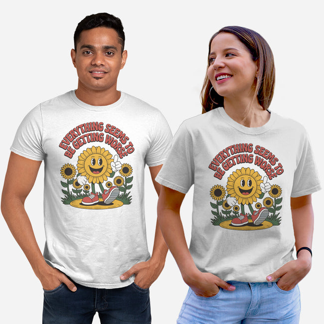 Everything Seems To Be Getting Worse-Unisex-Basic-Tee-RoboMega