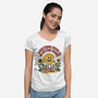 Everything Seems To Be Getting Worse-Womens-V-Neck-Tee-RoboMega