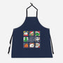 The Christmas Bunch-Unisex-Kitchen-Apron-turborat14