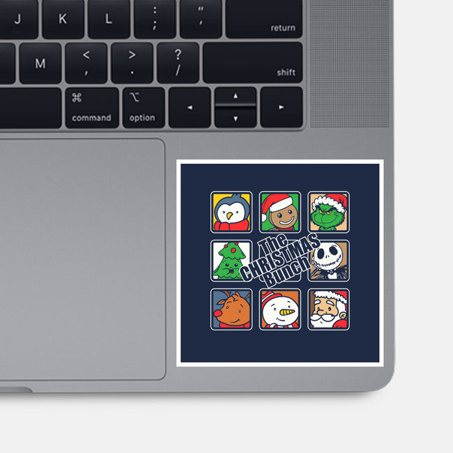 The Christmas Bunch-None-Glossy-Sticker-turborat14