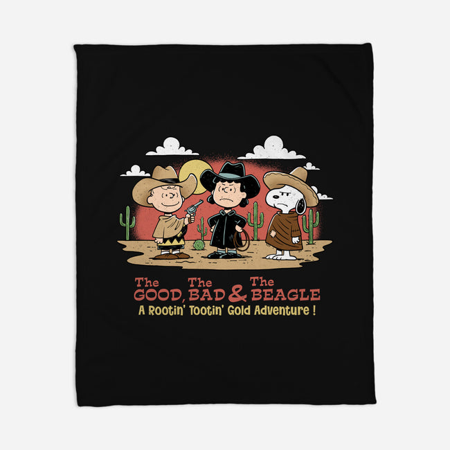 Good Bad And The Beagle-None-Fleece-Blanket-P1yu5h