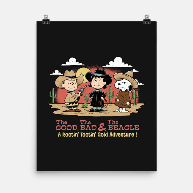 Good Bad And The Beagle-None-Matte-Poster-P1yu5h