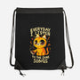 Everyday I Listen To The Same Songs-None-Drawstring-Bag-koalastudio