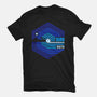 Retro Hoth-Womens-Fitted-Tee-rocketman_art