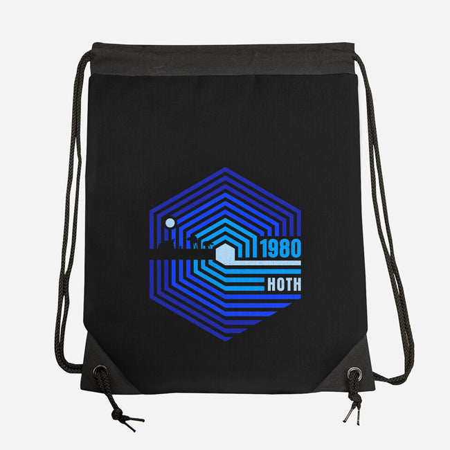 Retro Hoth-None-Drawstring-Bag-rocketman_art