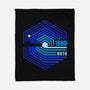 Retro Hoth-None-Fleece-Blanket-rocketman_art