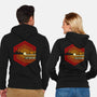 Retro Tatooine-Unisex-Zip-Up-Sweatshirt-rocketman_art