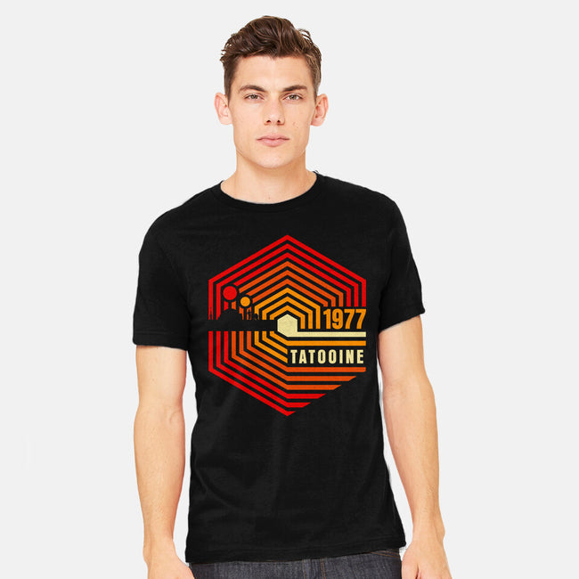 Retro Tatooine-Mens-Heavyweight-Tee-rocketman_art