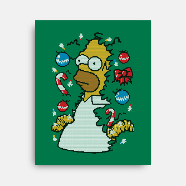 Christmas Hideout-None-Stretched-Canvas-Tronyx79