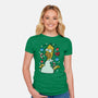 Christmas Hideout-Womens-Fitted-Tee-Tronyx79