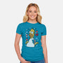 Christmas Hideout-Womens-Fitted-Tee-Tronyx79