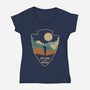 Live Long And Wonder-Womens-V-Neck-Tee-retrodivision