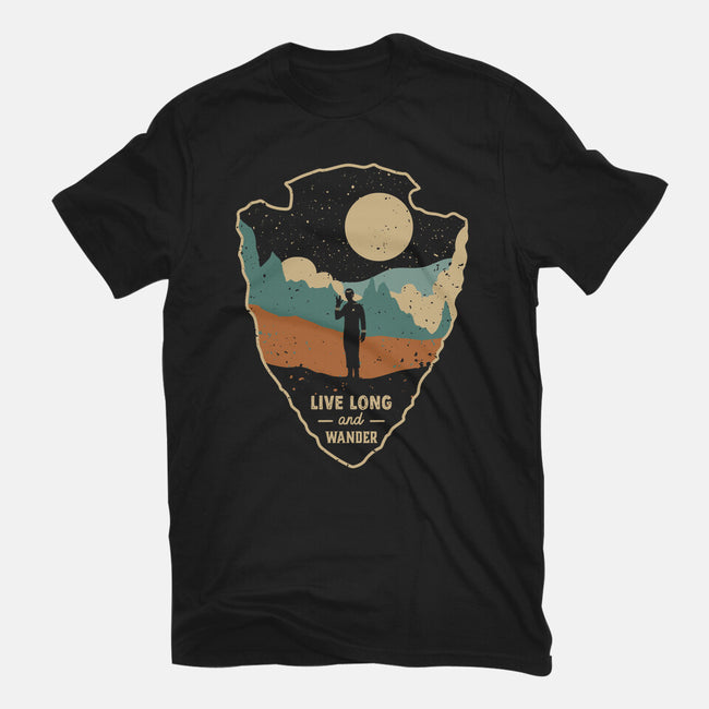 Live Long And Wonder-Womens-Fitted-Tee-retrodivision