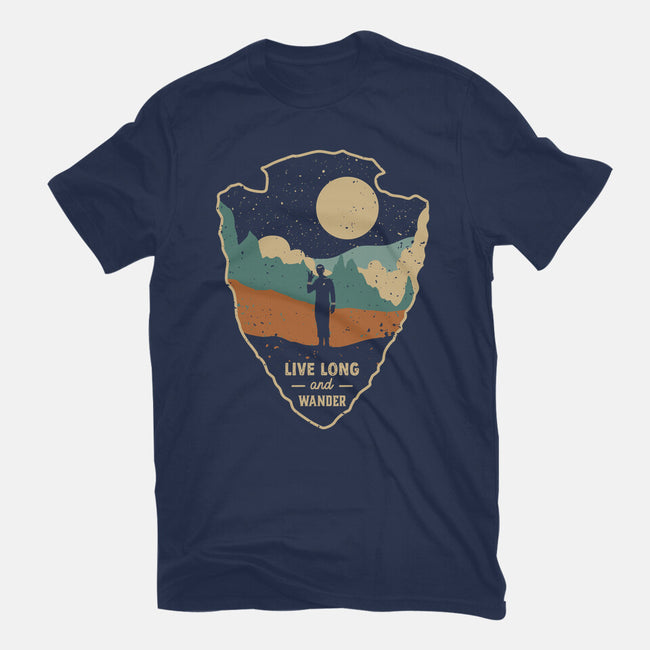 Live Long And Wonder-Womens-Fitted-Tee-retrodivision