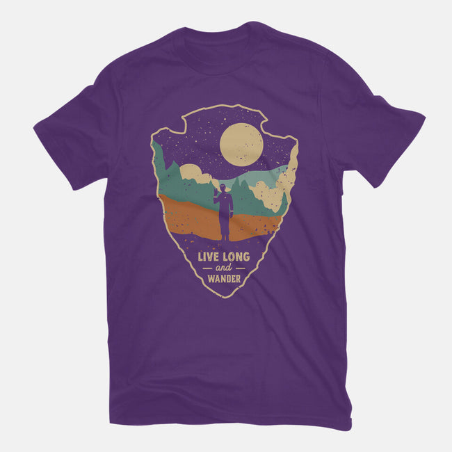 Live Long And Wonder-Womens-Fitted-Tee-retrodivision