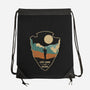 Live Long And Wonder-None-Drawstring-Bag-retrodivision