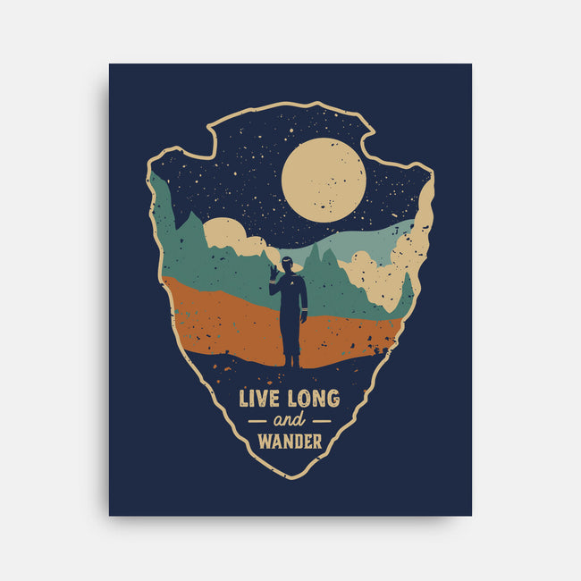 Live Long And Wonder-None-Stretched-Canvas-retrodivision