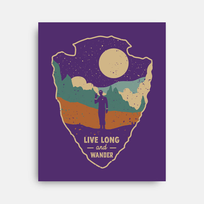 Live Long And Wonder-None-Stretched-Canvas-retrodivision