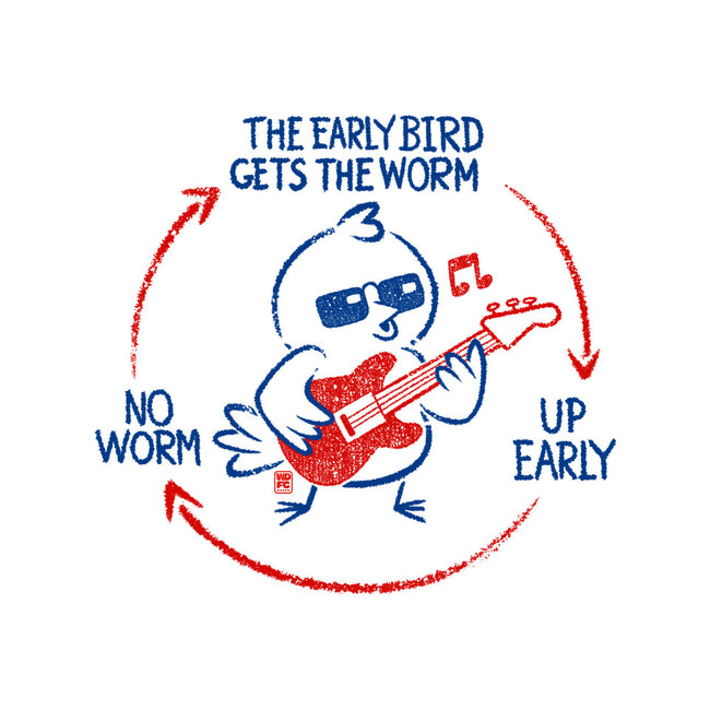 The Early Bird Gets The Worm-None-Drawstring-Bag-worlddominationforcats