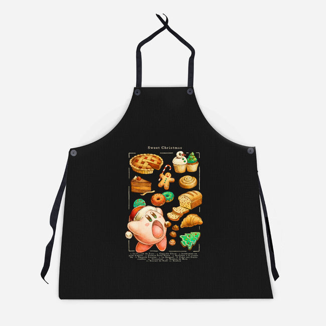 Sweet Christmas Cookies-Unisex-Kitchen-Apron-BlancaVidal