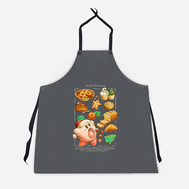 Sweet Christmas Cookies-Unisex-Kitchen-Apron-BlancaVidal
