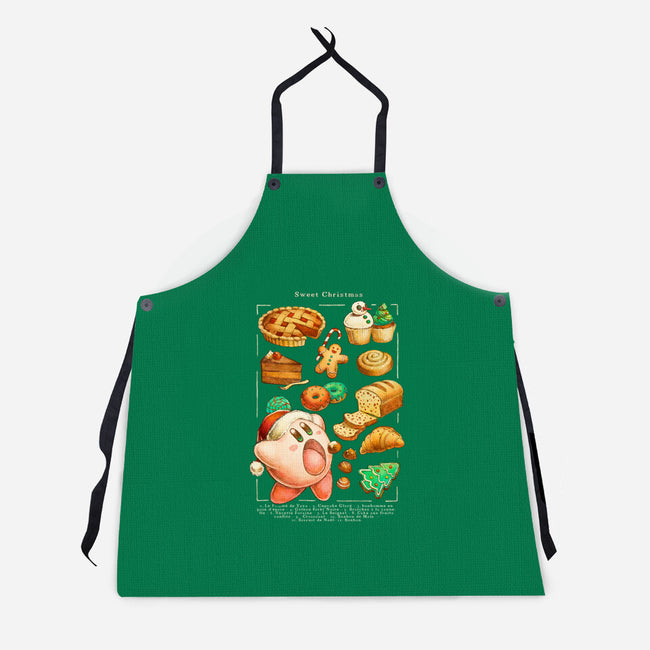 Sweet Christmas Cookies-Unisex-Kitchen-Apron-BlancaVidal