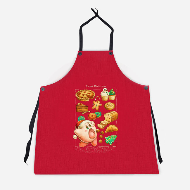 Sweet Christmas Cookies-Unisex-Kitchen-Apron-BlancaVidal