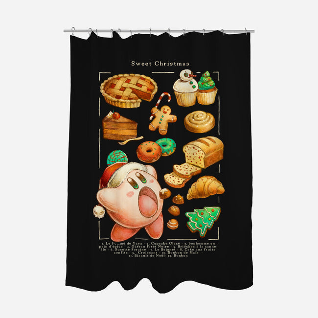 Sweet Christmas Cookies-None-Polyester-Shower Curtain-BlancaVidal