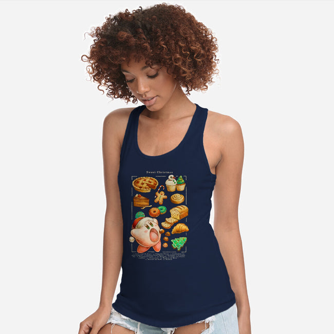 Sweet Christmas Cookies-Womens-Racerback-Tank-BlancaVidal
