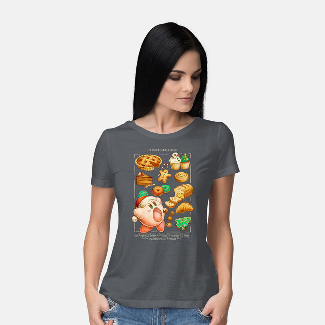 Sweet Christmas Cookies-Womens-Basic-Tee-BlancaVidal