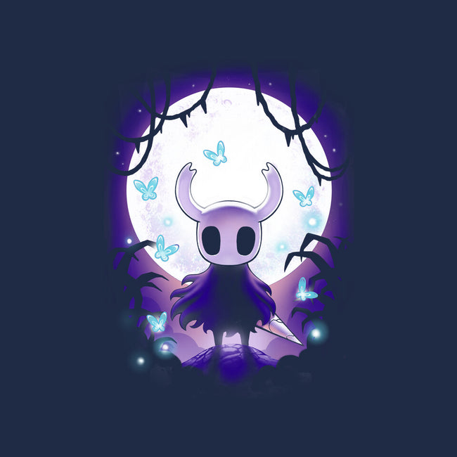 Hollow Moon-None-Fleece-Blanket-BlancaVidal