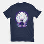 Hollow Moon-Womens-Fitted-Tee-BlancaVidal