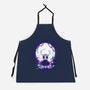 Hollow Moon-Unisex-Kitchen-Apron-BlancaVidal