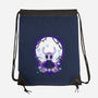 Hollow Moon-None-Drawstring-Bag-BlancaVidal