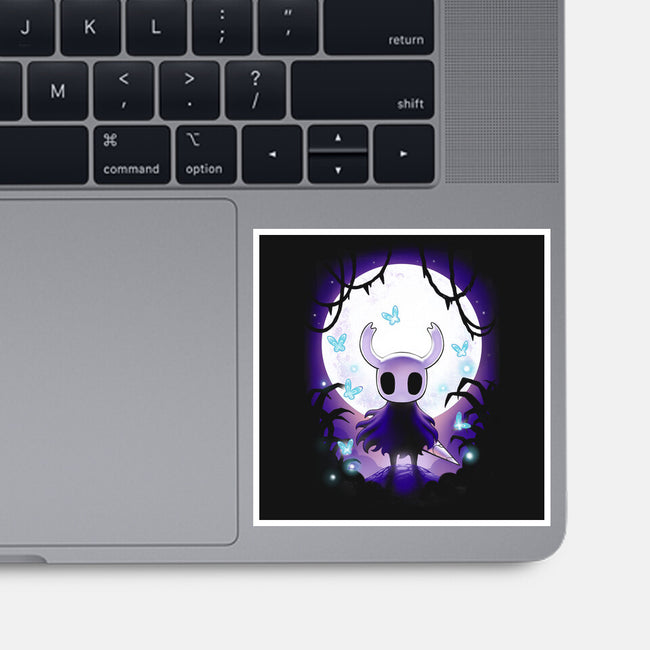 Hollow Moon-None-Glossy-Sticker-BlancaVidal