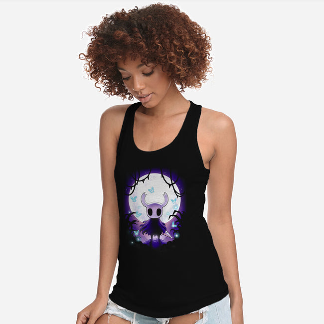 Hollow Moon-Womens-Racerback-Tank-BlancaVidal