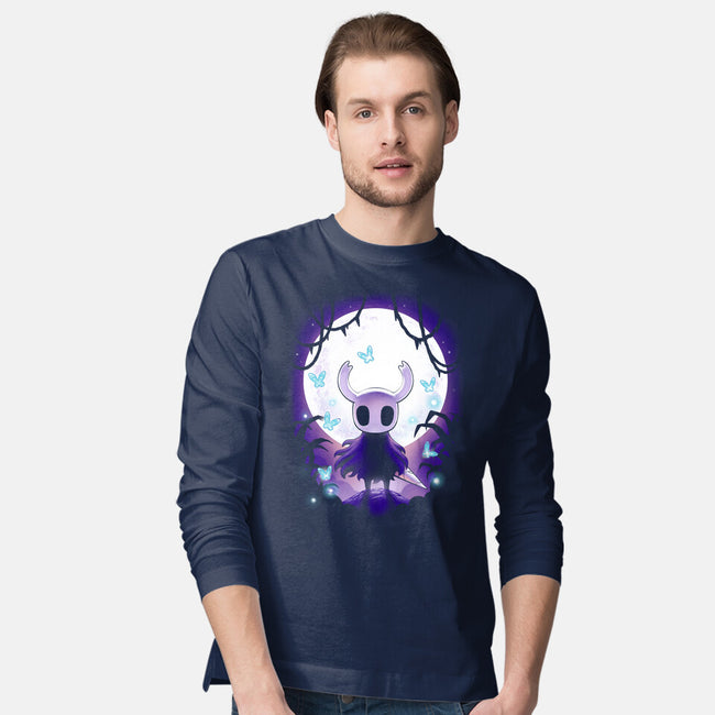 Hollow Moon-Mens-Long Sleeved-Tee-BlancaVidal