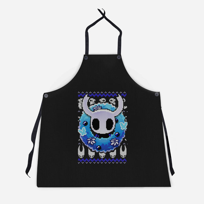 Hollow Christmas Night-Unisex-Kitchen-Apron-BlancaVidal
